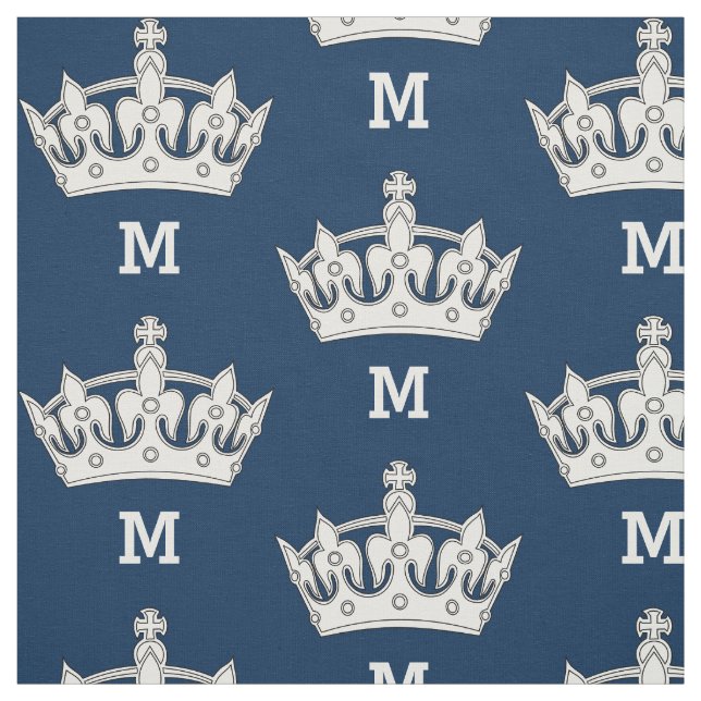Personalisiertes Monogramm Stoff (Muster)