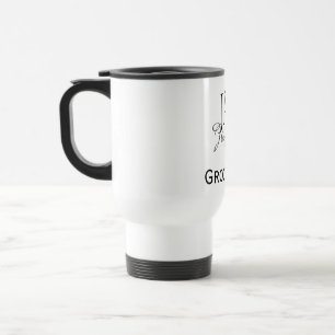 Personalisiertes Monogramm Trauzeuge Brautführer N Reisebecher
