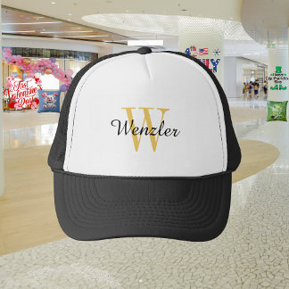 Personalisiertes Monogramm Truckerkappe