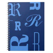 Personalisiertes Monogramm, Typografie-Initialen, 