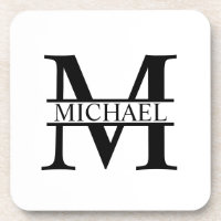 Personalisiertes Monogramm und Name