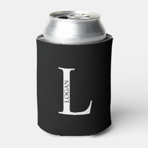 Personalisiertes Monogramm und Name kann gefärbt w Dosenkühler