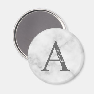 Personalisiertes Monogramm und Name-Magnet Magnet