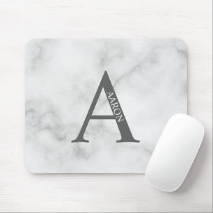 Personalisiertes Monogramm und Name Maus-Pad Mousepad