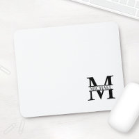 Personalisiertes Monogramm und Name
