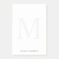 Personalisiertes Monogramm und Name