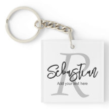 Personalisiertes Monogramm und Name