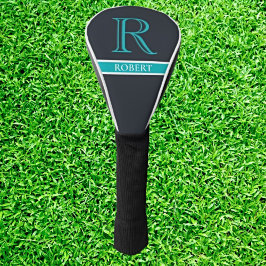 Personalisiertes Monogramm und Name - Unendlichkei Golf Headcover