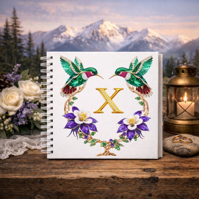 Personalisiertes Monogramm X Hochzeitsgeschenk Kol Notizbuch (Von Creator hochgeladen)