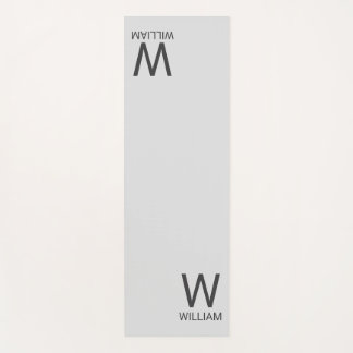 Personalisiertes Monogramm Yogamatte