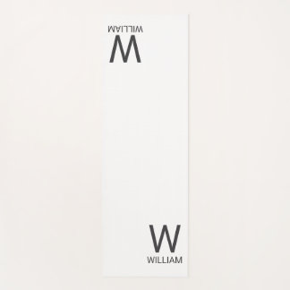 Personalisiertes Monogramm Yogamatte