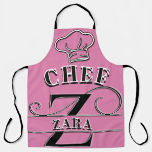 Personalisiertes Monogramm (Z) Schürze