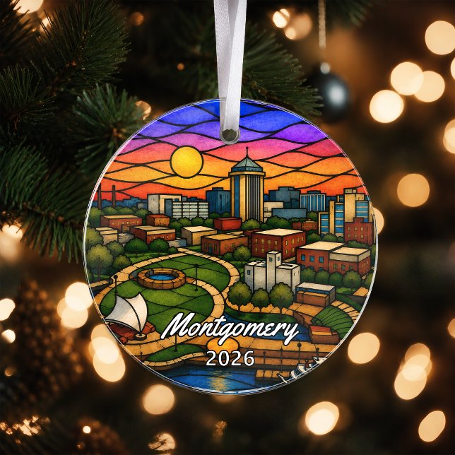 Personalisiertes Montgomery-Acrylabzeichen, Benutz Ornament (Von Creator hochgeladen)