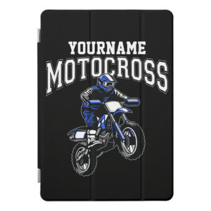 Personalisiertes Motocross Dirt Bike Racing  iPad Pro Cover