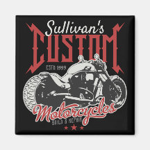 Personalisiertes Motorrad Big Bad Biker Garage