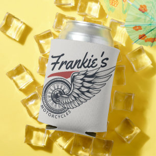 Personalisiertes Motorrad-Fliegerradgeschäft Dosenkühler