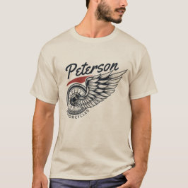 Personalisiertes Motorrad-Fliegerradgeschäft T-Shirt