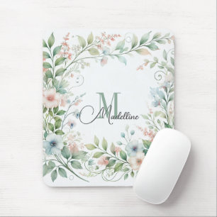 Personalisiertes Mousepad mit wilden Blume Urspr