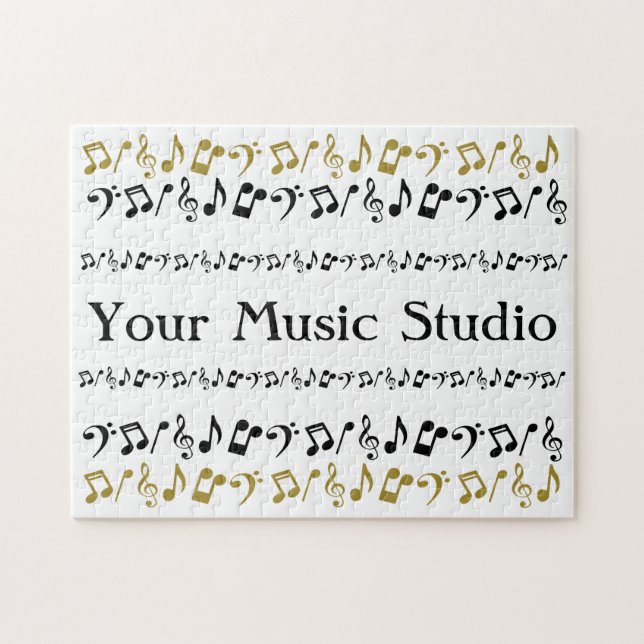 Personalisiertes Musik-Puzzlespiel Puzzle (Horizontal)