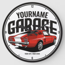 Personalisiertes Muskelwagen 1967 Garage