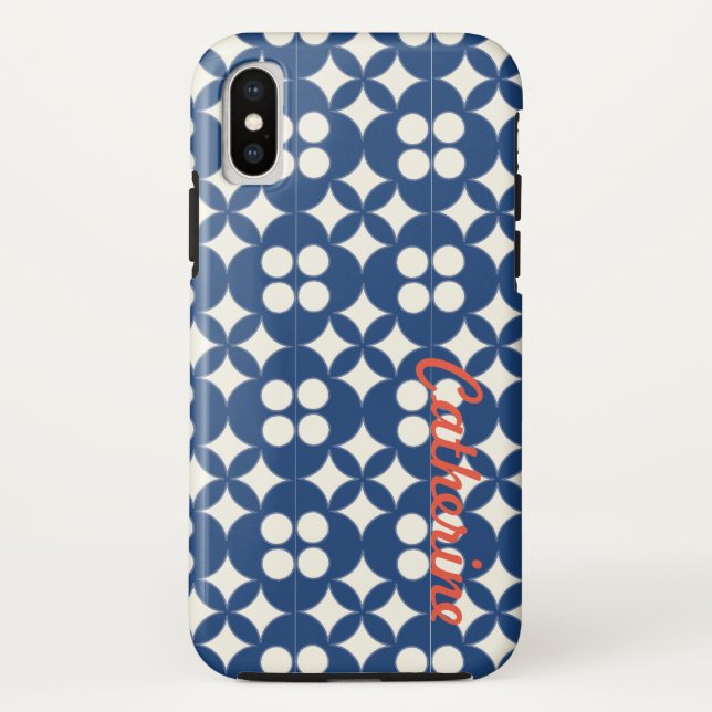 Personalisiertes Muster Case-Mate iPhone Hülle (Rückseite)
