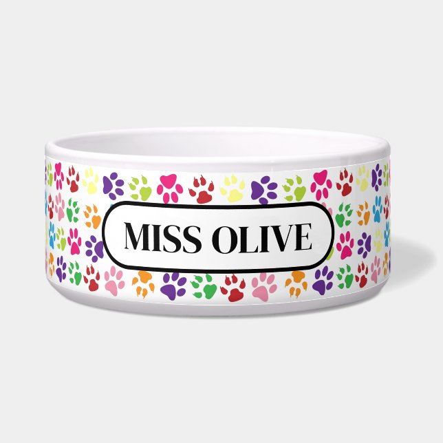 Personalisiertes Muster Napf (Vorderseite)