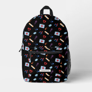 Personalisiertes Muster von RN-Krankenpflegern der Bedruckter Rucksack