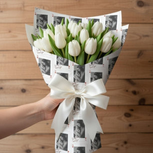 Personalisiertes Muttertags-Foto Geschenkpapier