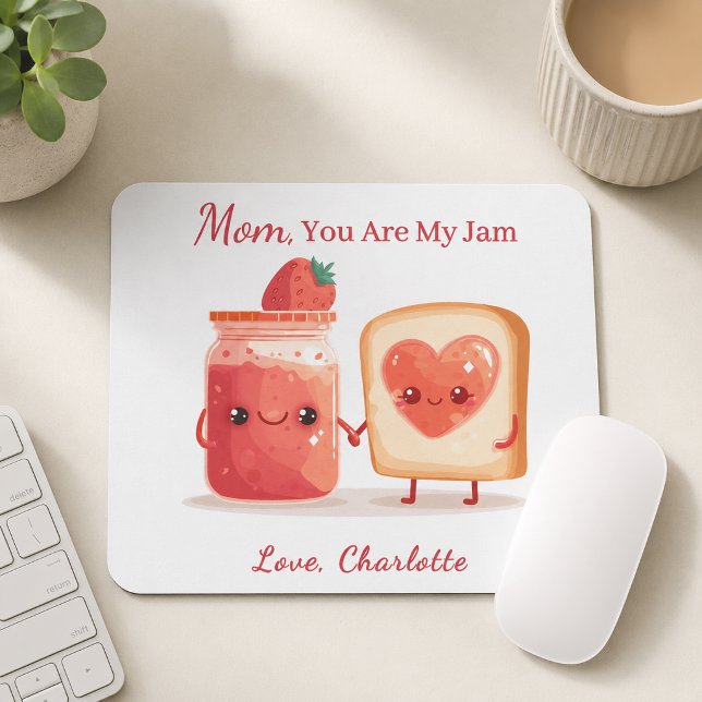 Personalisiertes Muttertags-Schreibtischgeschenk f Mousepad (Von Creator hochgeladen)