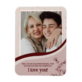 Personalisiertes Muttertagsgeschenk Benutzerdefini Magnet