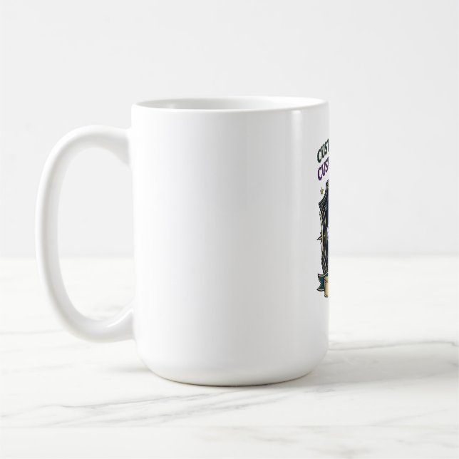 Personalisiertes Muttertagsgeschenk – Süße Familie Kaffeetasse (Links)
