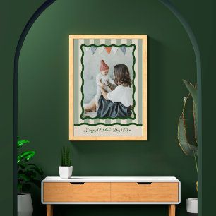 Personalisiertes Muttertagsgeschenk Trendiges Ästh Poster