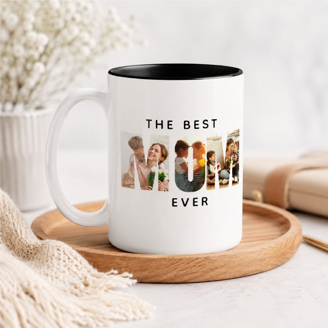 Personalisiertes Muttertagsgeschenk Zweifarbige Tasse (Von Creator hochgeladen)