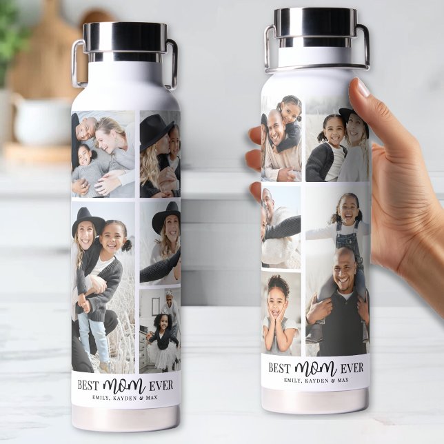 Personalisiertes Mutti-Foto Trinkflasche (Personalized Mom Photo Water Bottle)
