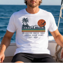 Personalisiertes Myrtle Beach-Wochenende-Junggesel