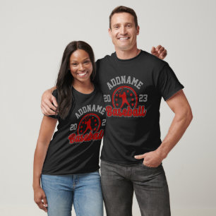 Personalisiertes NAME Baseball-Team Spieler Spiel T-Shirt
