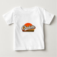 Personalisiertes Namen-Design Charlotte Retro-Sonn