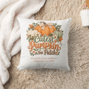 Personalisiertes Namens Geburtstags Herbst Herbst Kissen