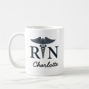 Personalisiertes Namensgeschenk für Krankenschwest Kaffeetasse