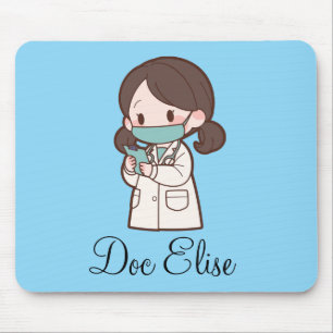  Personalisiertes Namensgeschenk für niedliche Ärz Mousepad