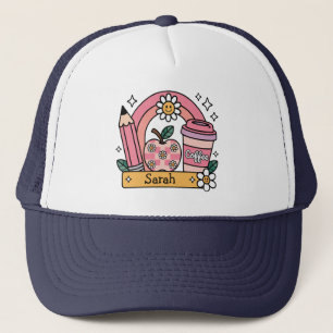 Personalisiertes Namensgeschenk zum Schulbeginn fü Truckerkappe
