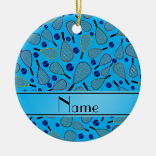 Personalisiertes Namenshimmelblau Keramikornament