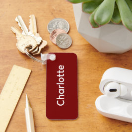 Personalisiertes Namensschlüsselanhänger-Geschenk Schlüsselanhänger