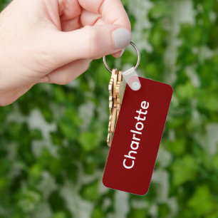 Personalisiertes Namensschlüsselanhänger-Geschenk Schlüsselanhänger