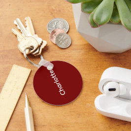 Personalisiertes Namensschlüsselanhänger-Geschenk Schlüsselanhänger