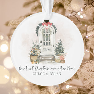 Personalisiertes Neues Zuhause Erstes Weihnachten Ornament