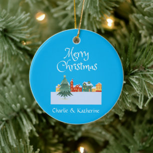 Personalisiertes neues Zuhause Foto Ornament, Cust Keramik Ornament