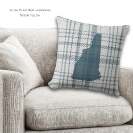 Personalisiertes New Hampshire Granite State-Hausd Kissen