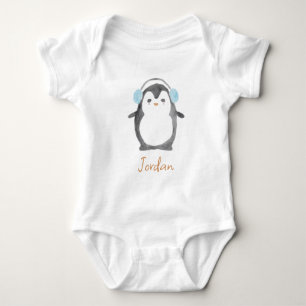 Personalisiertes niedliches Aquarellbaby Baby Strampler
