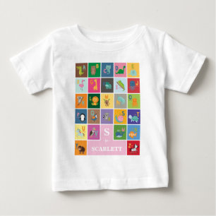 Personalisiertes Niedliches Baby Girl T-shirt